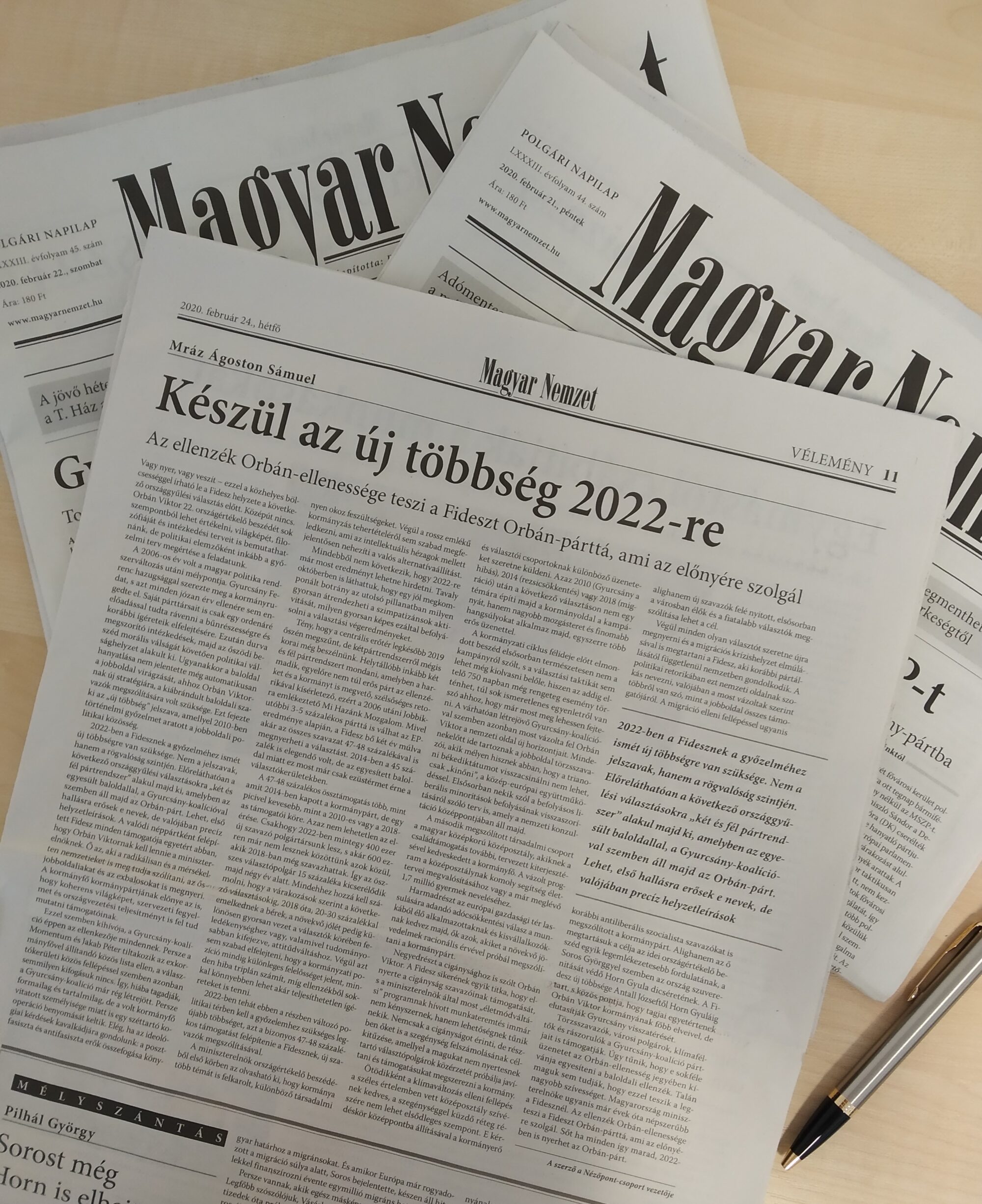 KÉSZÜL AZ ÚJ TÖBBSÉG 2022-RE